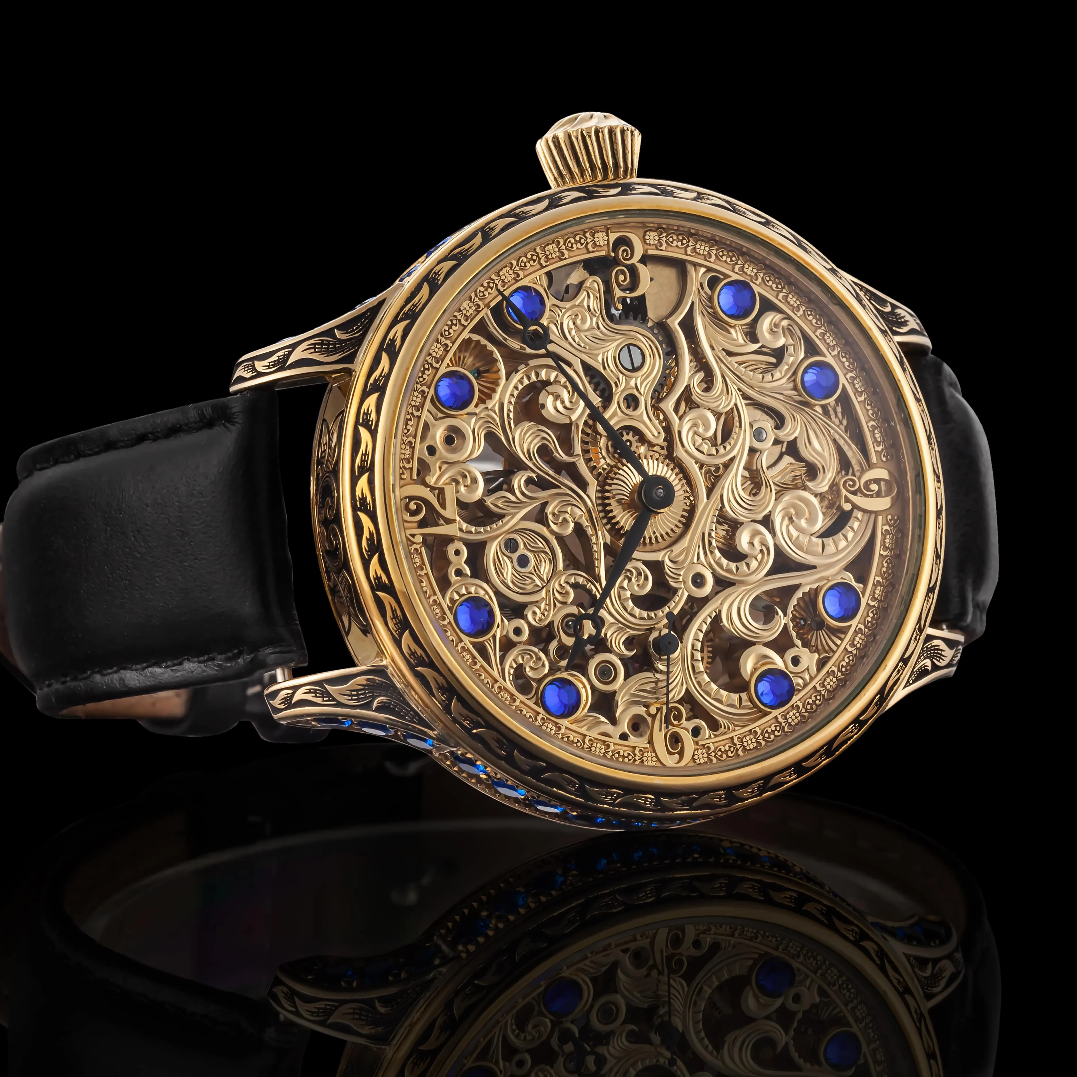 NEREUS Men's Sophisticated Wristwatch fits Swiss Vintage Mechanical Movement