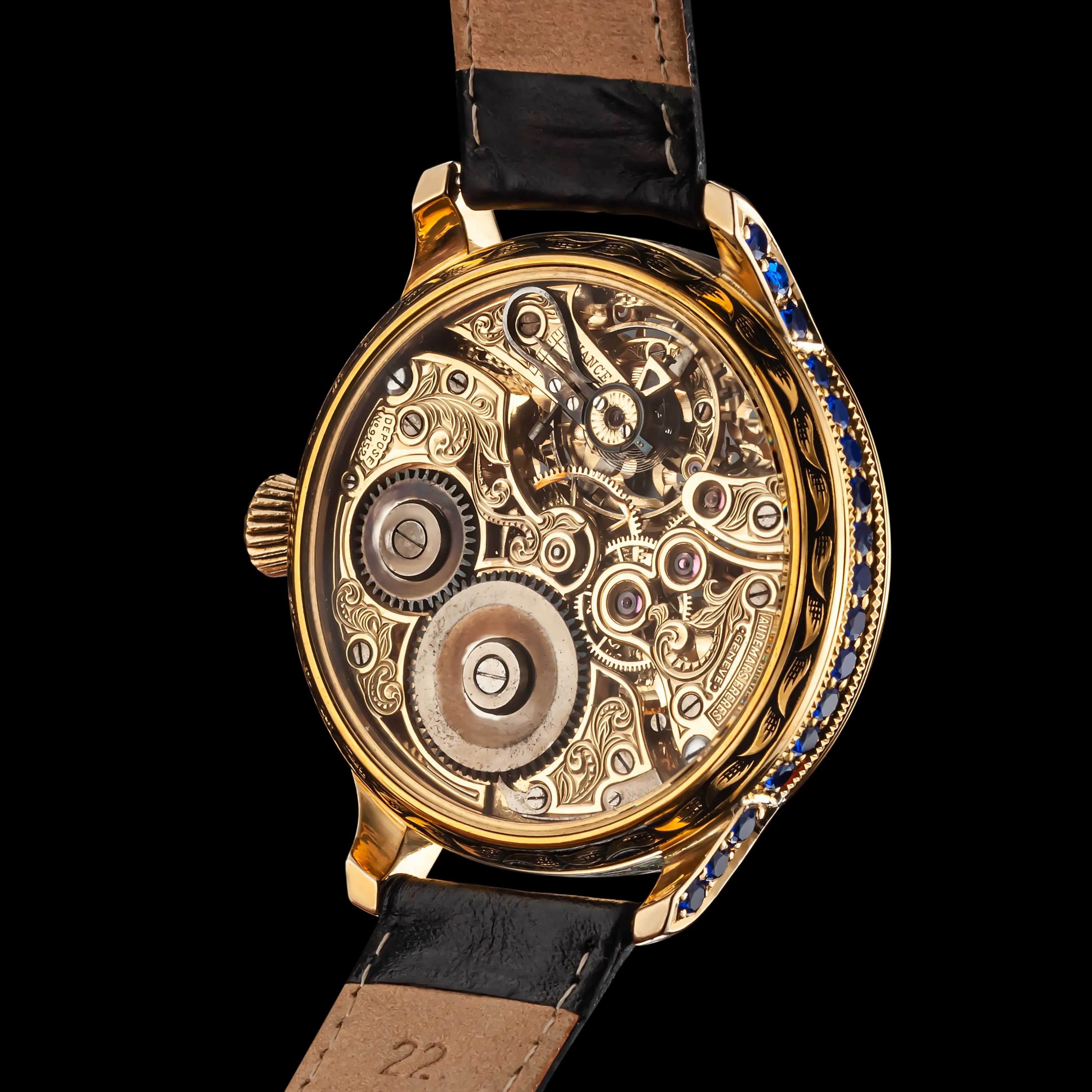 NEREUS Men's Sophisticated Wristwatch fits Swiss Vintage Mechanical Movement