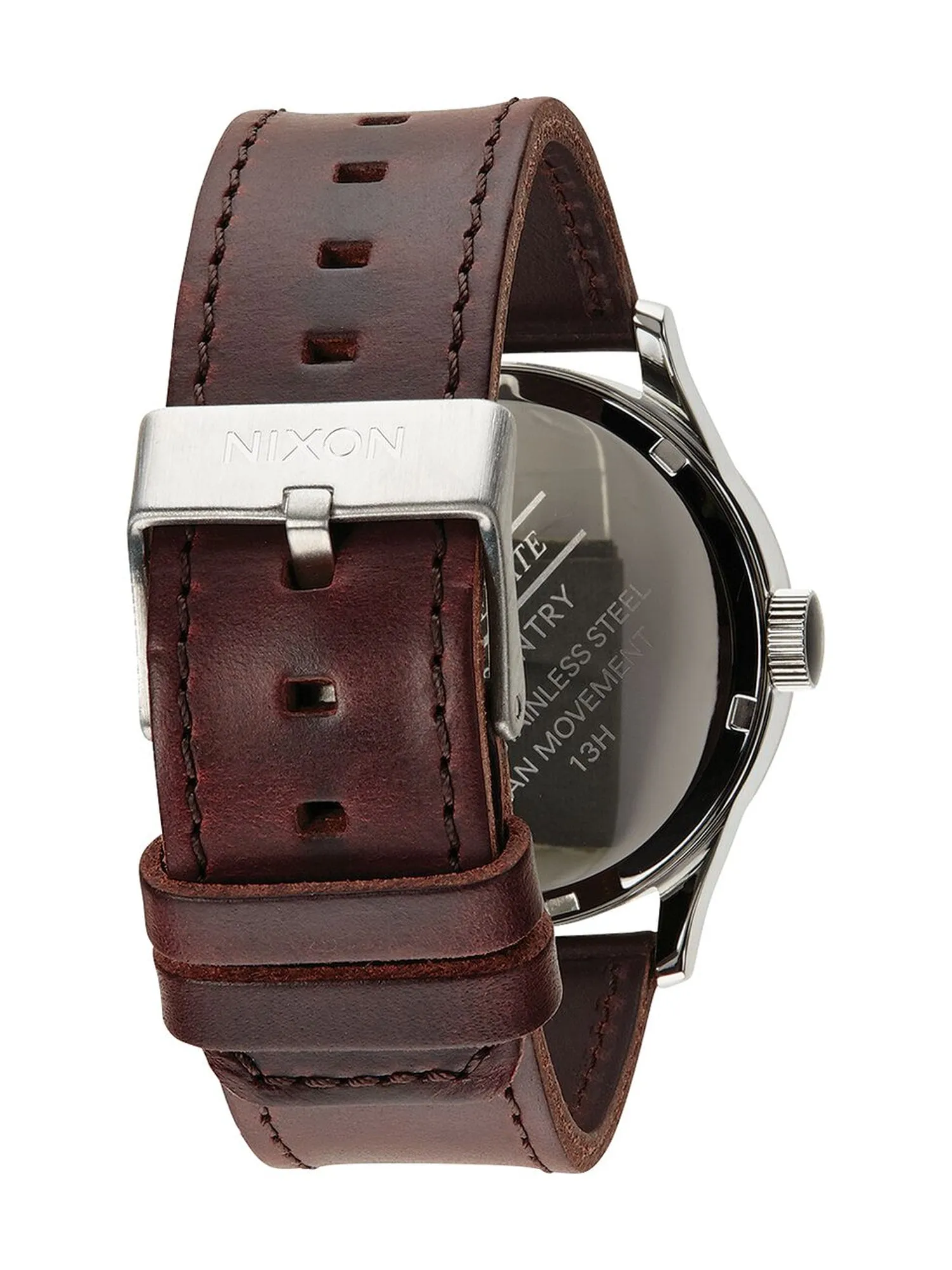 NIXON SENTRY LEATHER WATCH