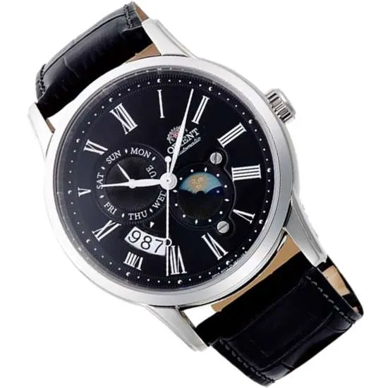 Orient Sun and Moon Men's Black Watch RA-AK0010B30B
