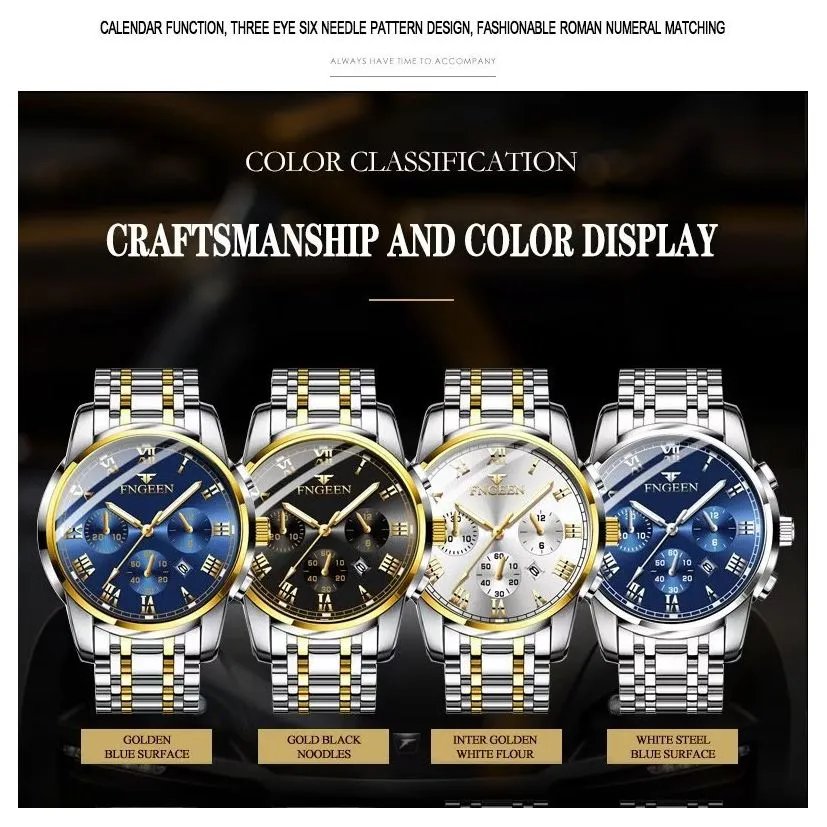 Ostranuxe Buckle Watch Elegance
