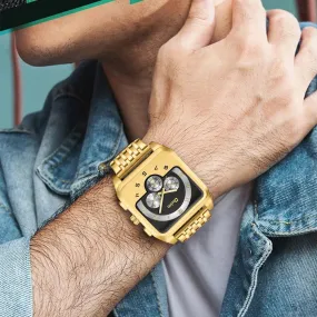Oulm Crazy look Big Dial Square Quartz watch for Men 9463