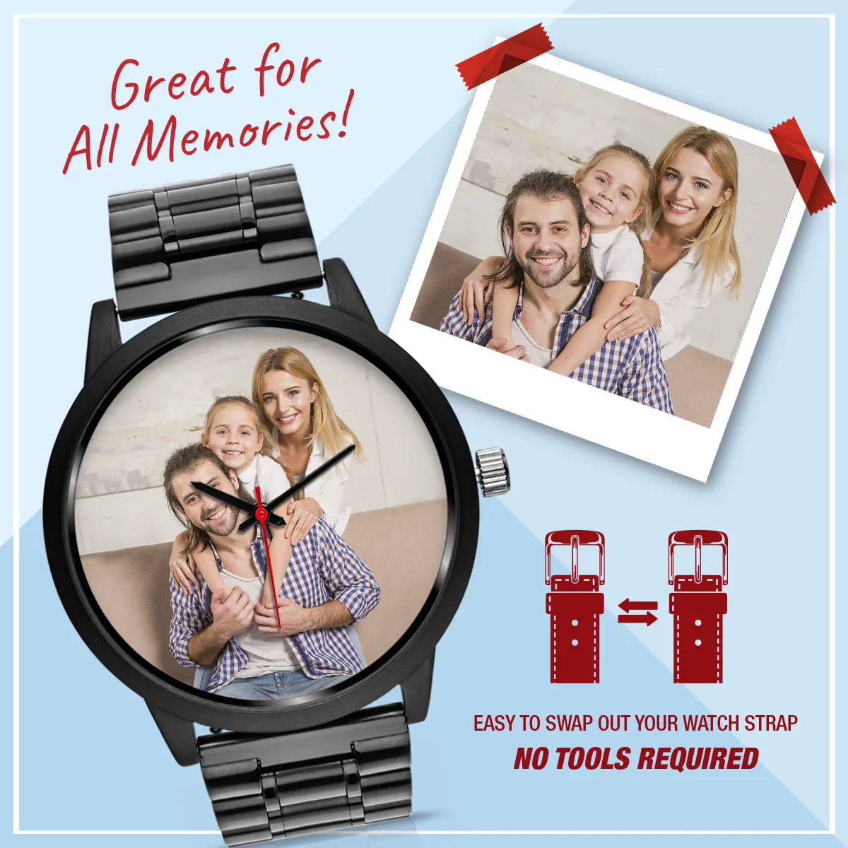 Personalized Gold Watch