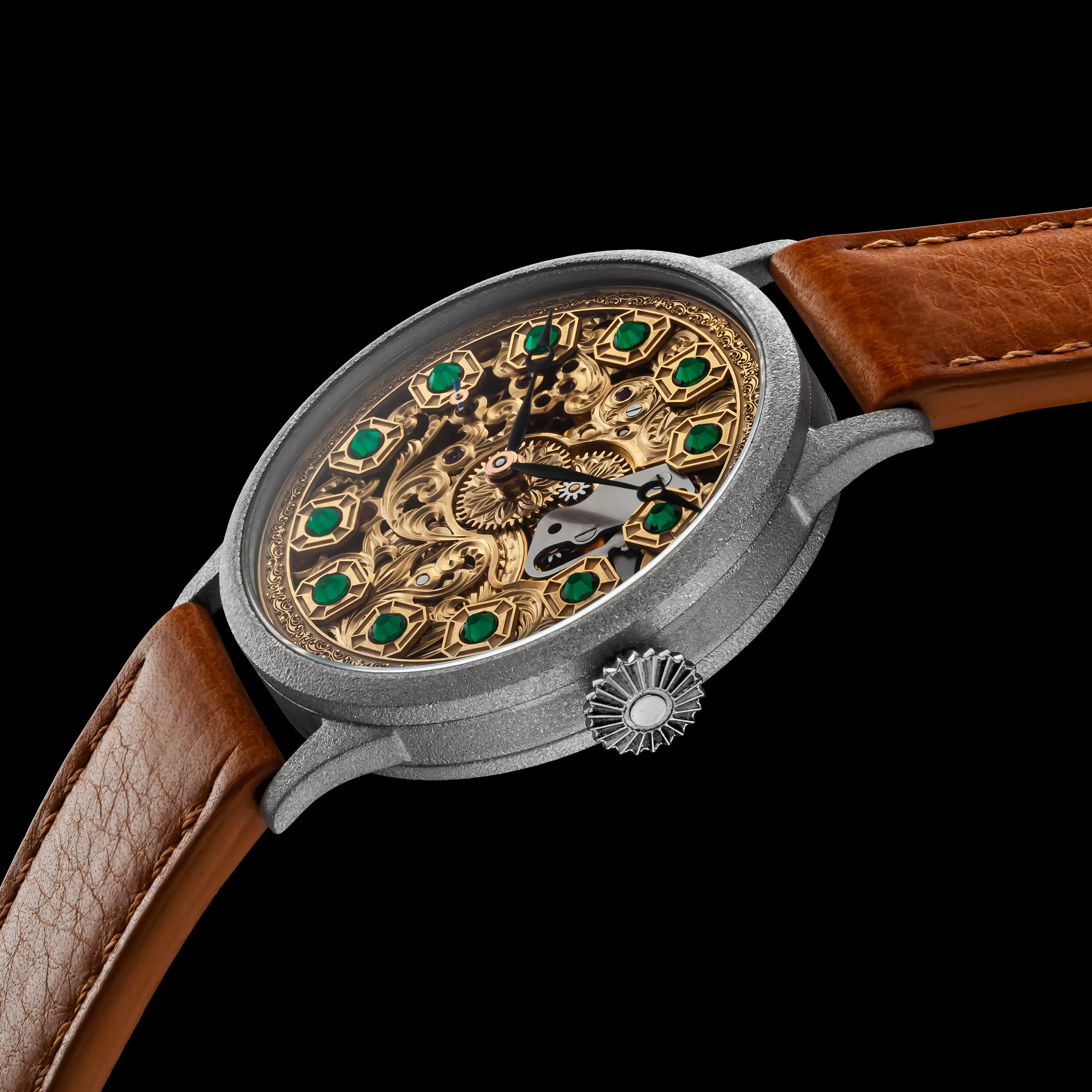PRE-ORDER: AVENTUR Customized Wristwatch with Skeletonized Dial