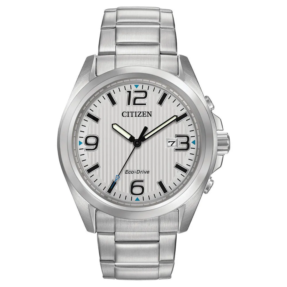 "CHANDLER" Men's Eco-Drive Stainless Steel