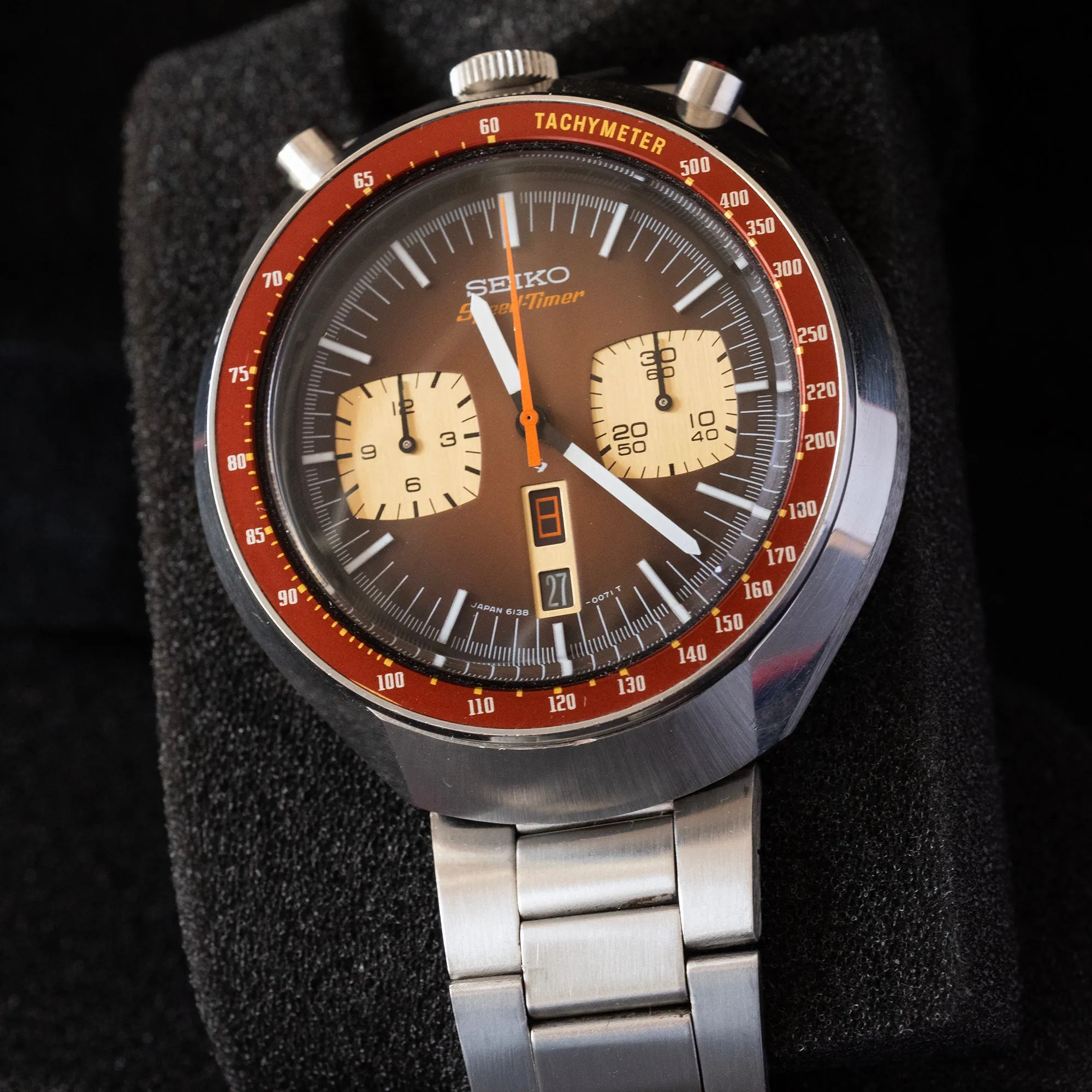 Seiko - Speedtimer 'Brown Bullhead' 6138-0040