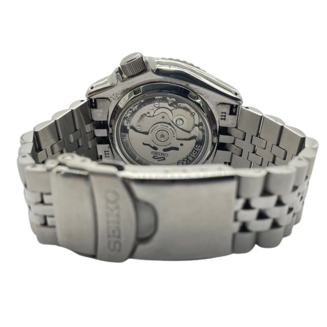 Seiko SSK001K1 42.5mm GMT Automatic Black Dial Watch