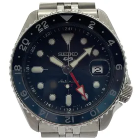 Seiko SSK001K1 42.5mm GMT Automatic Black Dial Watch