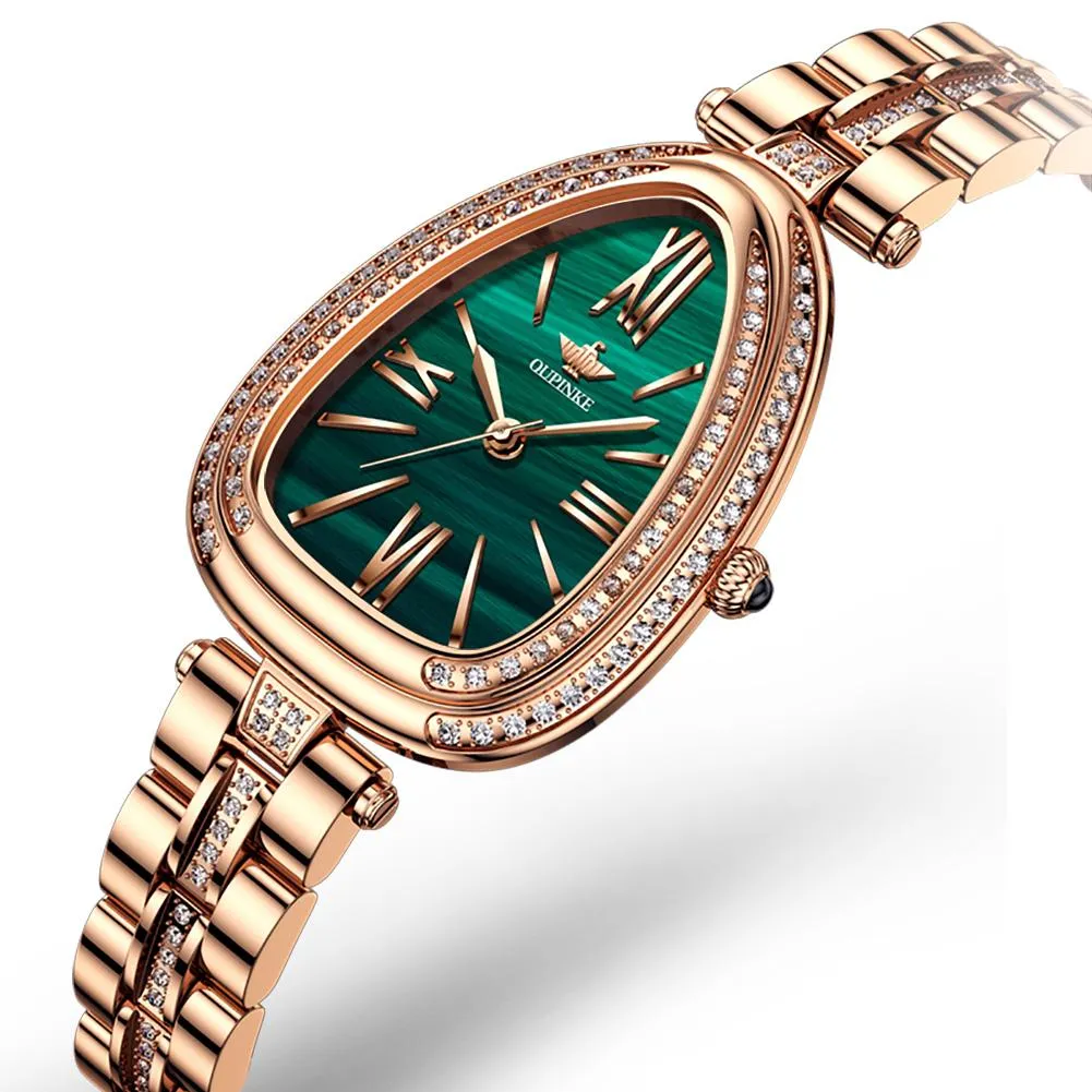 Snake shape quartz ladies watch