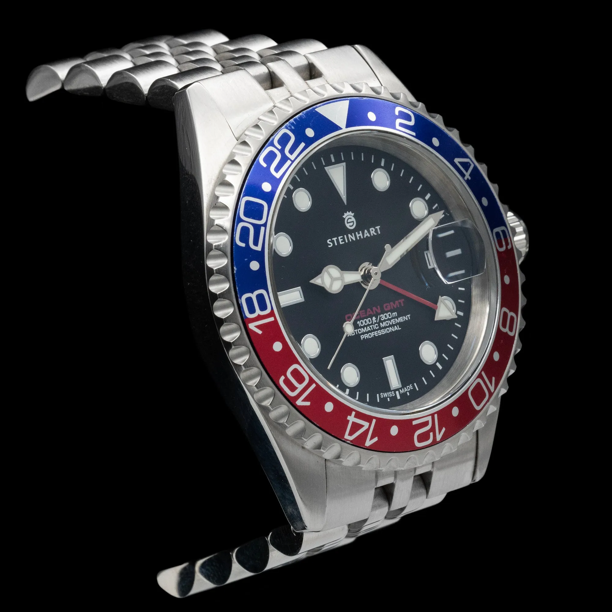 Steinhart - Ocean One 39 GMT "Pepsi" 103-0921