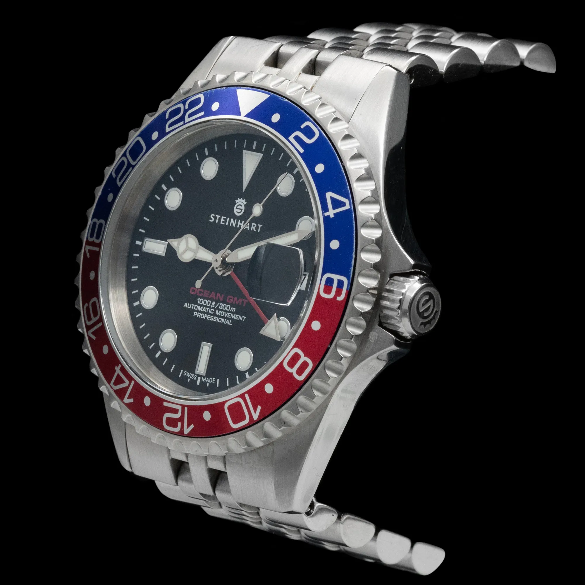 Steinhart - Ocean One 39 GMT "Pepsi" 103-0921