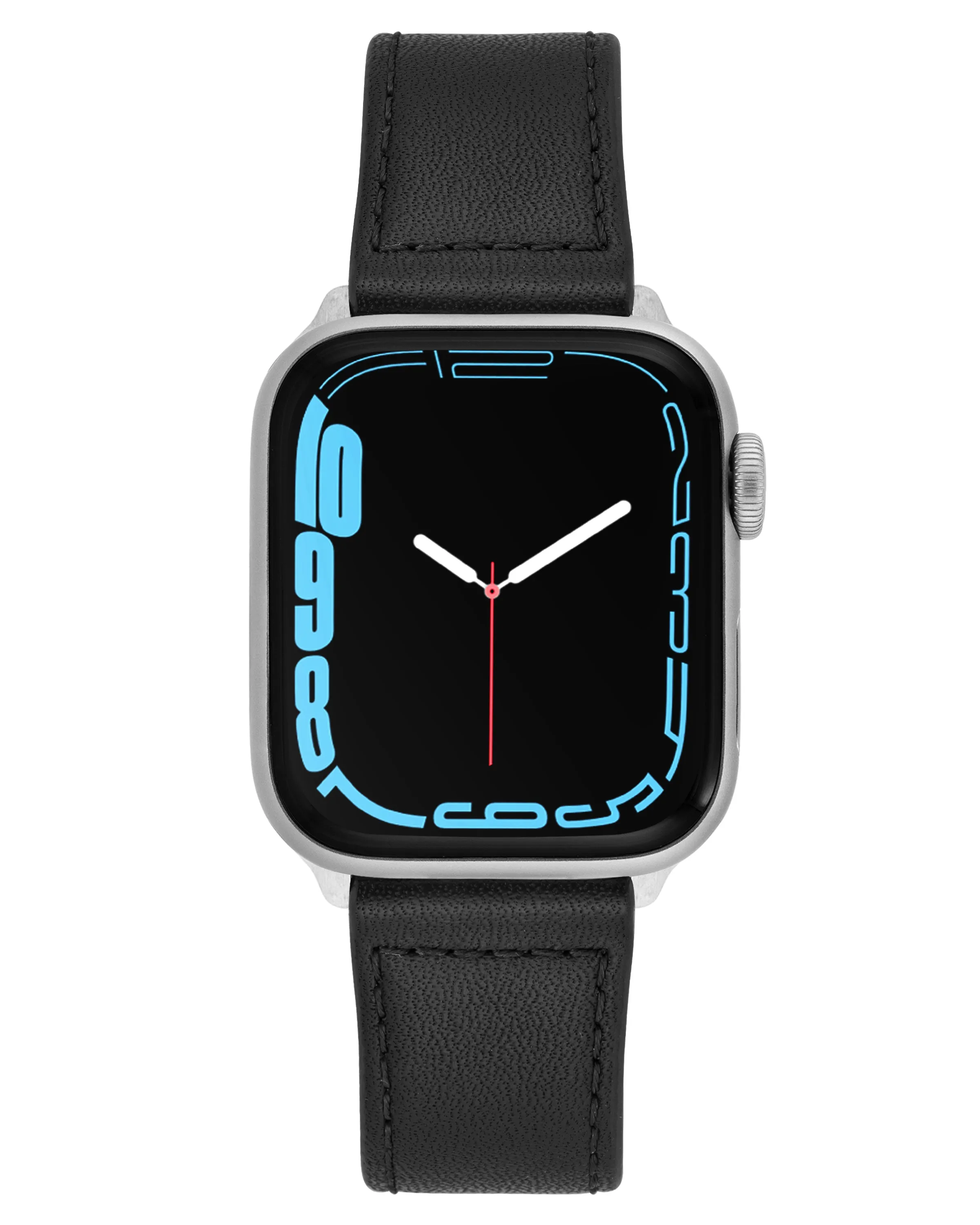 Stitched Leather Keeperless Strap for Apple Watch®