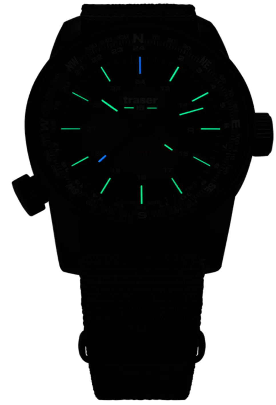 TH3 Watch P68 Pathfinder GMT Green