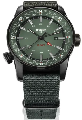 TH3 Watch P68 Pathfinder GMT Green