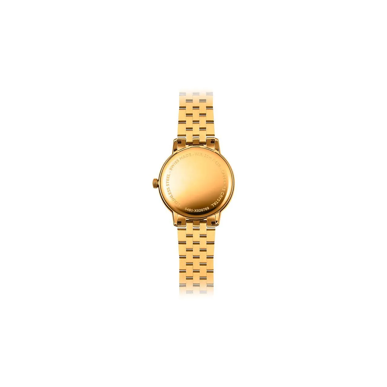 Toccata Men's Classic Gold with White Dial Quartz Watch - 5485-P-00300
