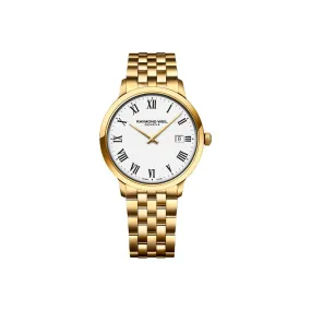 Toccata Men's Classic Gold with White Dial Quartz Watch - 5485-P-00300