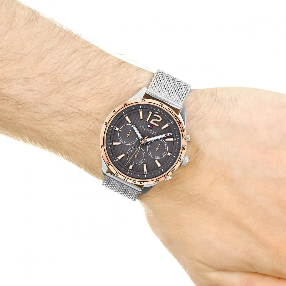 Tommy Hilfiger Chronograph Grey Dial Men's Watch 1791466