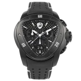Tonino Lamborghini T9SD Men's Black Spyder Chronograph Watch