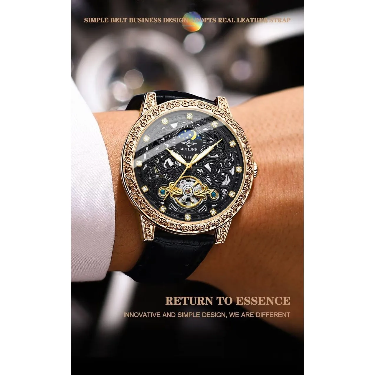 Veltique Copper Buckle Watch