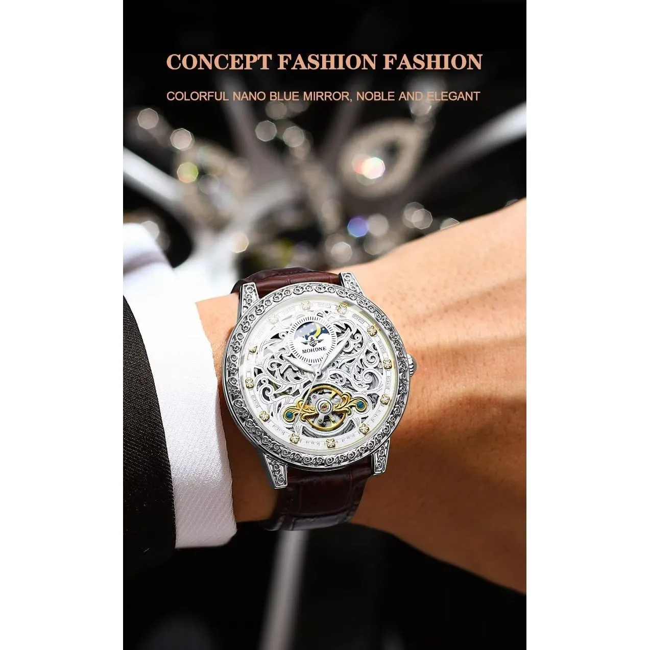 Veltique Copper Buckle Watch