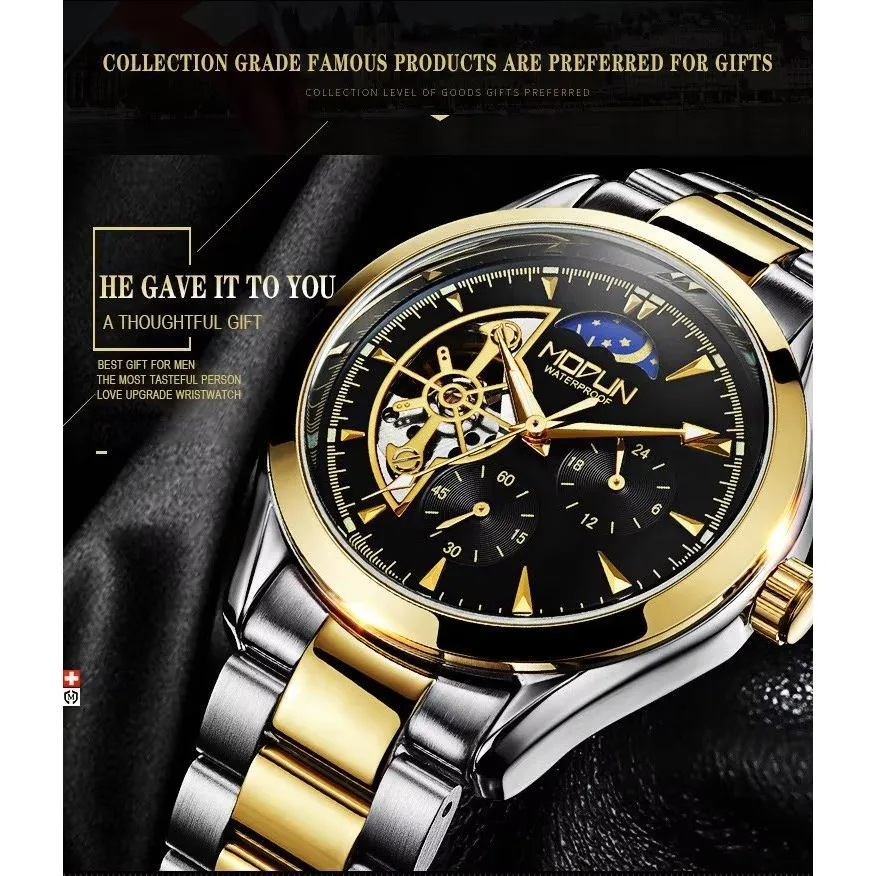 Velvoura Chrono Buckle Watch