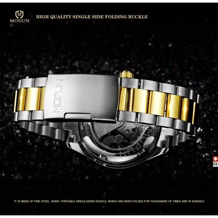 Velvoura Chrono Buckle Watch