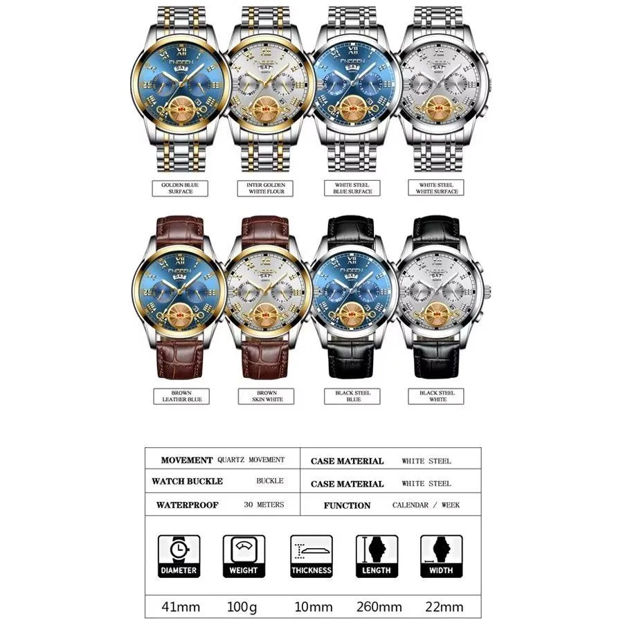 Velvoura Chrono Elite Watch