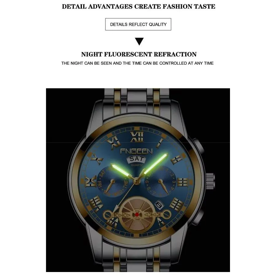 Velvoura Chrono Elite Watch
