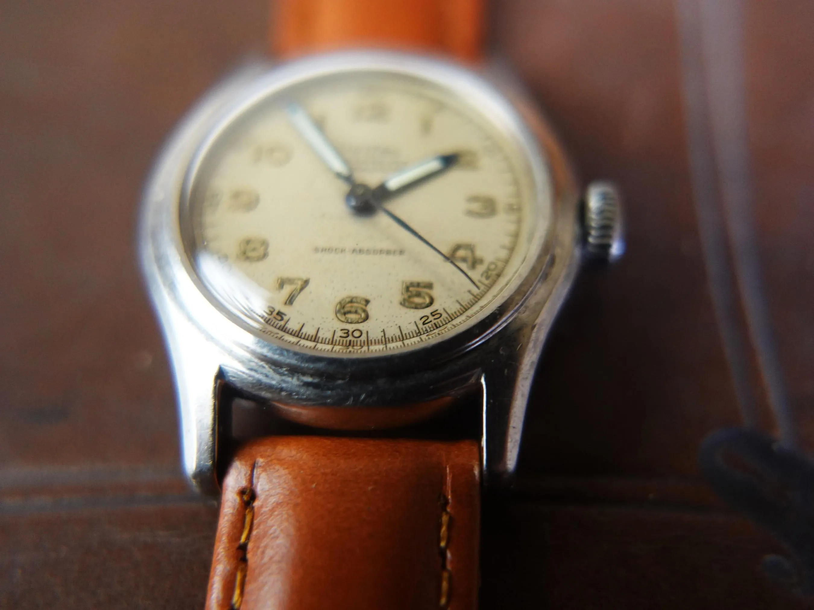 Vintage Unitas Antimagnetic 17 Jewel Mens Watch - Working