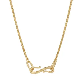 Violette Chain Necklace in Gold