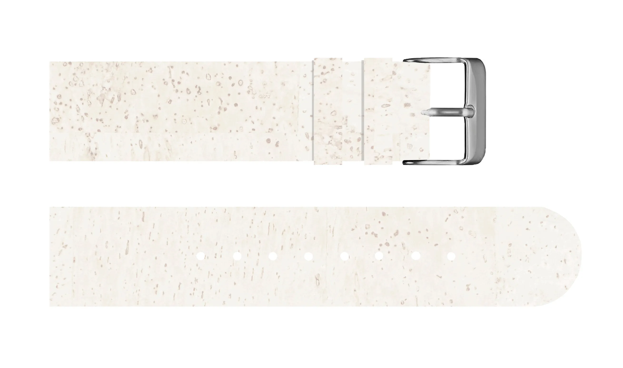 White Cork Strap - For Somm watches