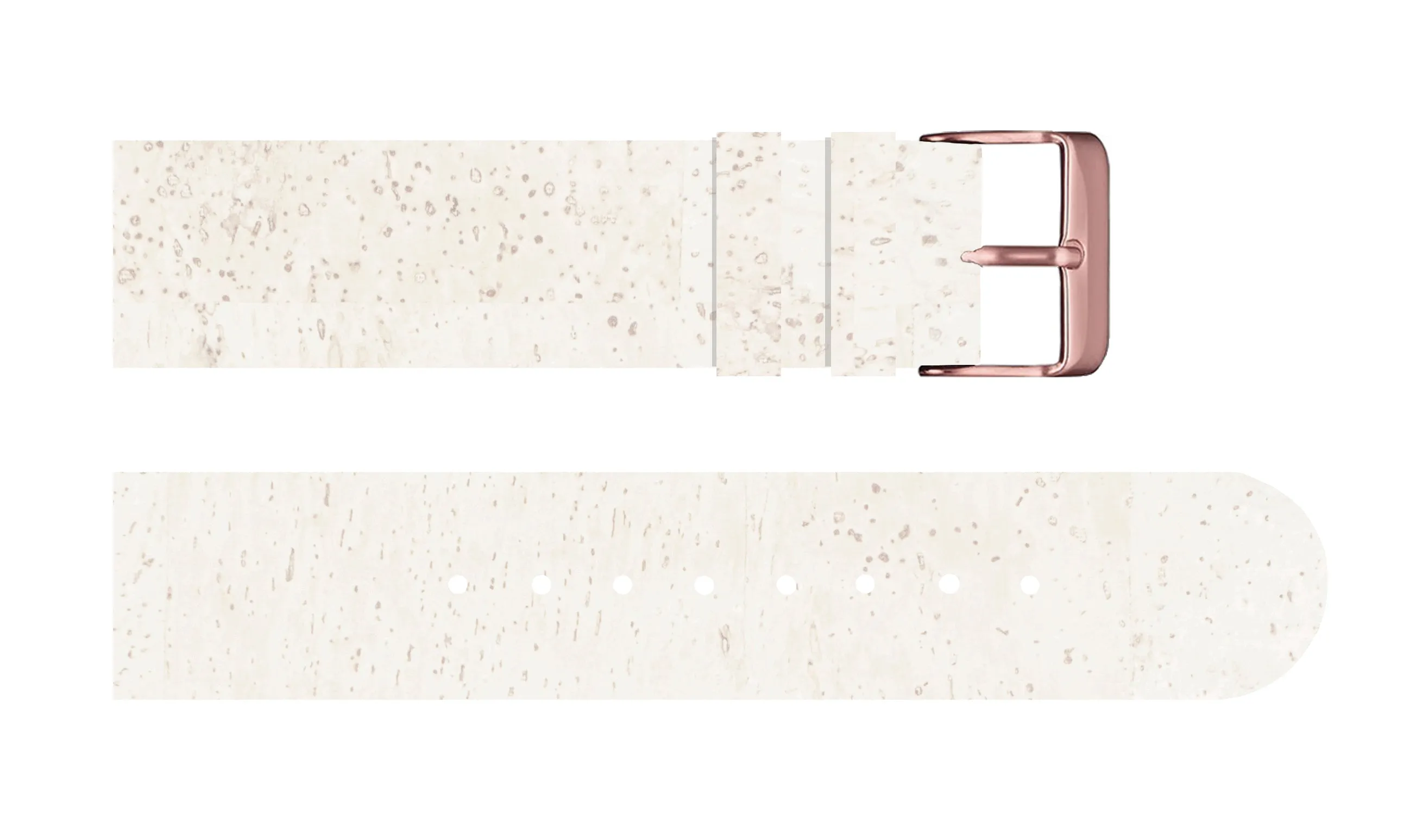 White Cork Strap - For Somm watches