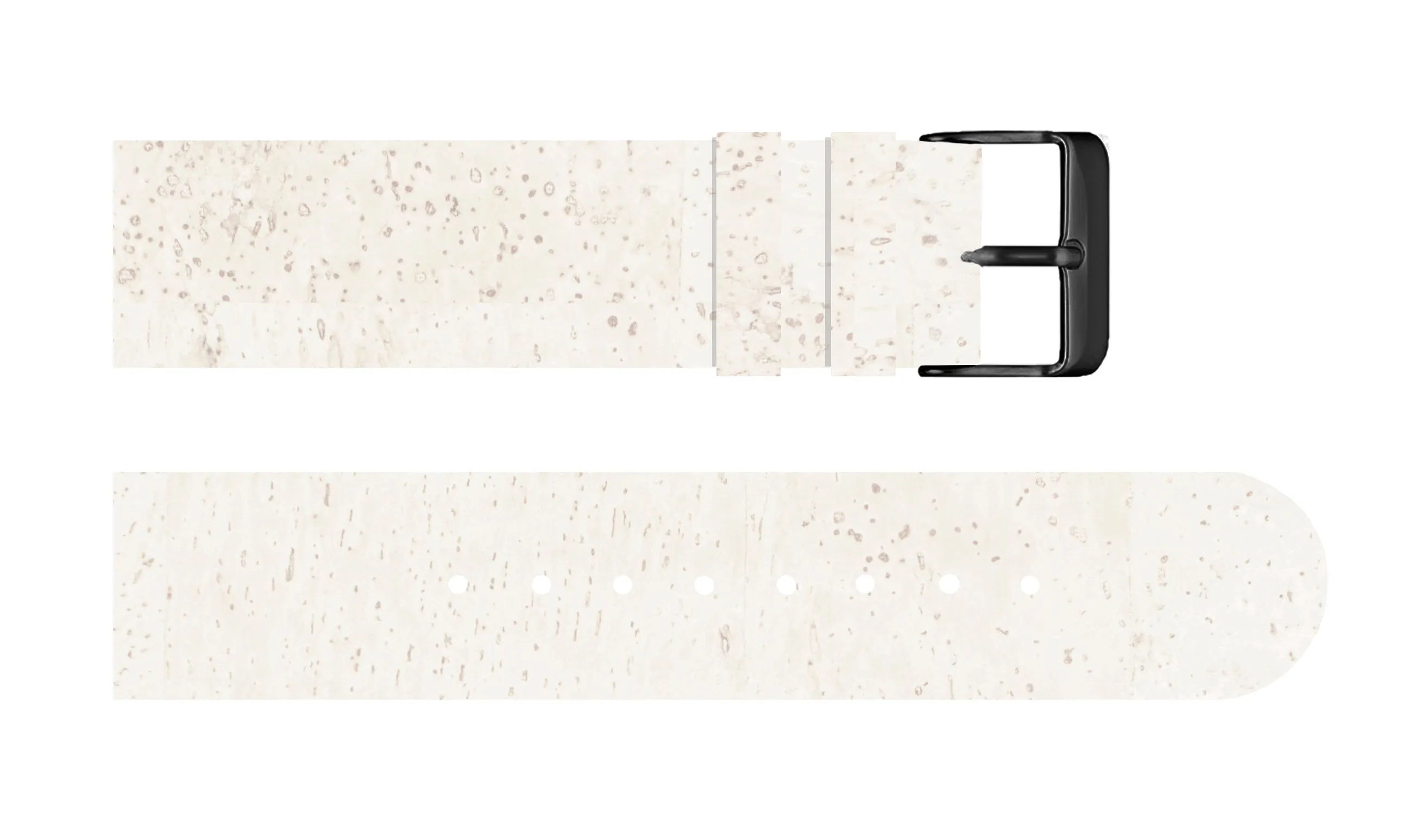 White Cork Strap - For Somm watches