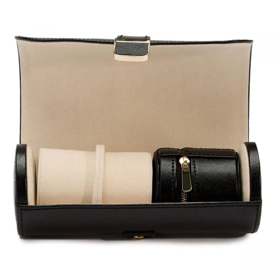WOLF 1834 "Palermo" Double Watch Travel Roll