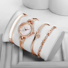 Women's Fashion Quartz Watch Jewellery Set