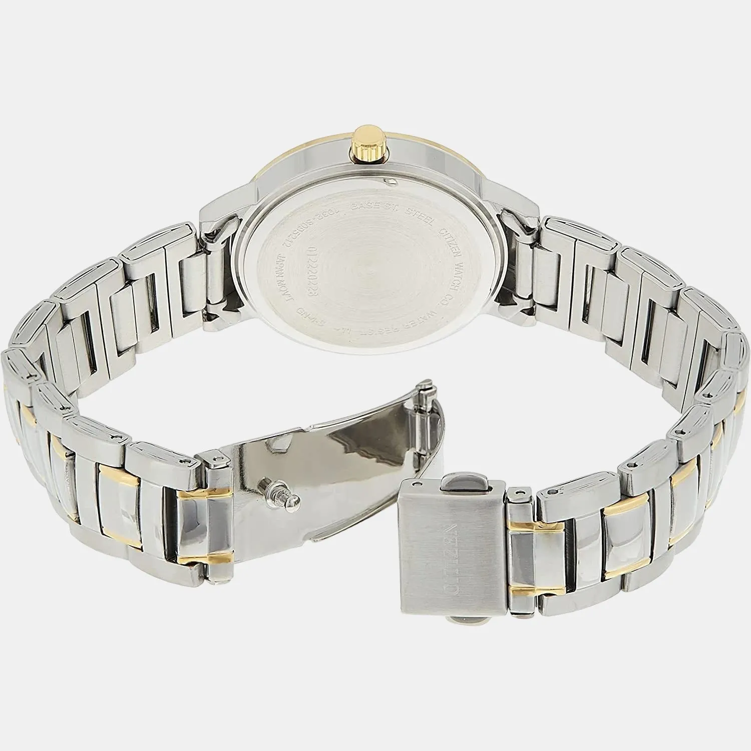 Women's Silver Analog Stainless Steel Watch EL3044-54A