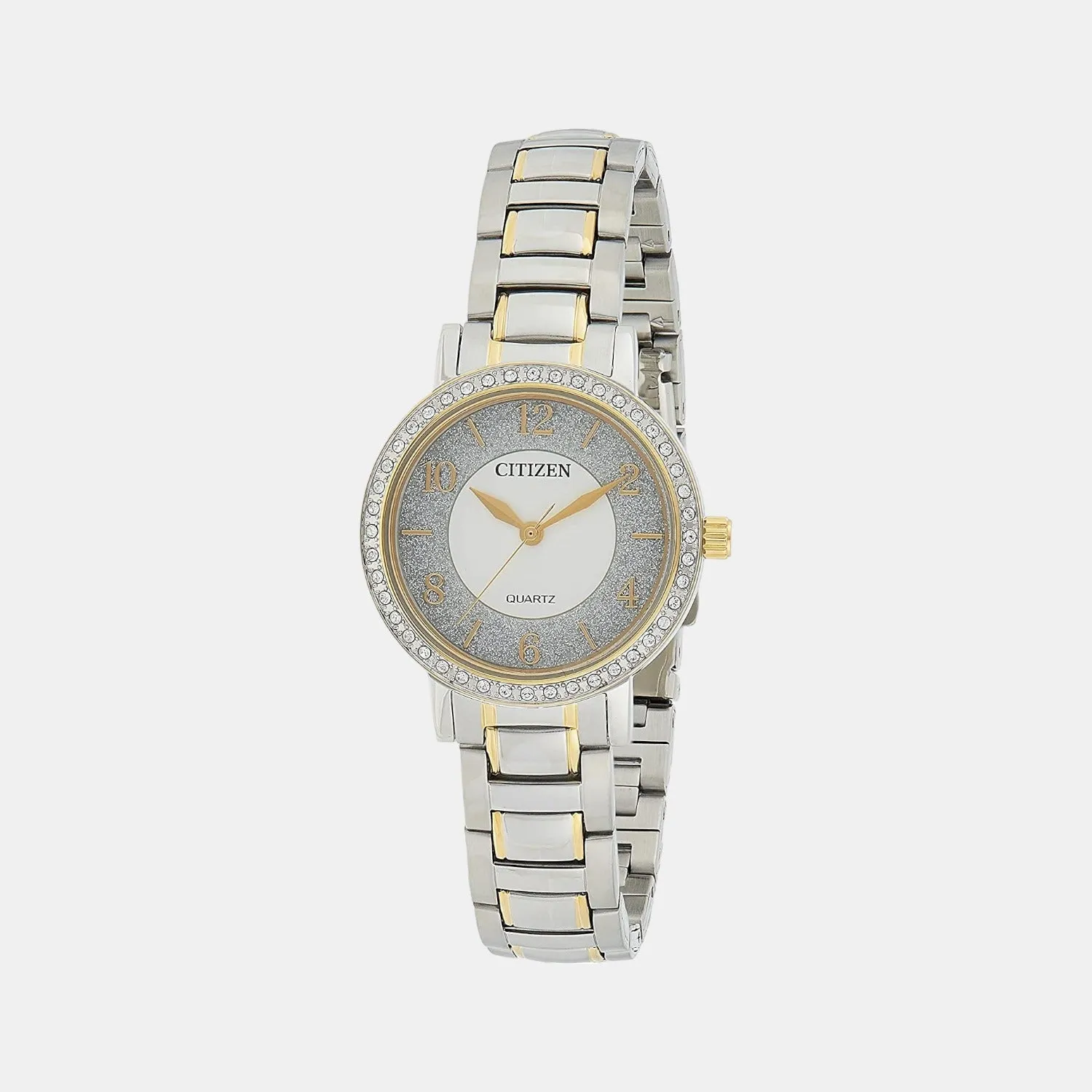 Women's Silver Analog Stainless Steel Watch EL3044-54A
