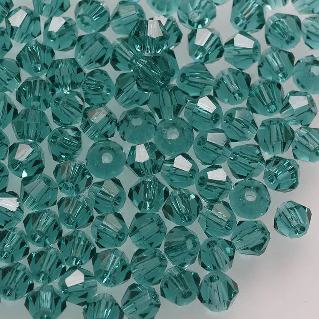 Zeyan 4mm 100pcs AAA Bicone jewelry crystal beads loose Glass Beads for Jewelry Making DIY Bracelet Necklace accessories