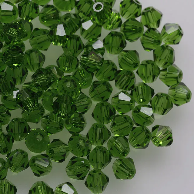 Zeyan 4mm 100pcs AAA Bicone jewelry crystal beads loose Glass Beads for Jewelry Making DIY Bracelet Necklace accessories